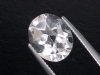 White Topaz 5,70 Ct. - oval 12 x 10 mm