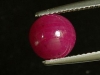 Ruby 2,70 Ct. round cabochon - Markara, India