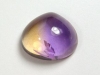 Ametrine 11,40 Ct. violet & yellow pear cabochon