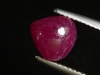 Ruby 3,10 Ct. pear cabochon - Markara, India