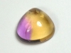 Ametrine 10,24 Ct. violet & yellow pear cabochon