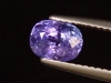 Tanzanite 1,36 Ct. cushion cut - fine blueviolet