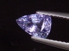 Tanzanite 1,05 Ct. trillion cut - fine blueviolet