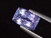 Tanzanite 1,13 Ct. cushion cut - fine blueviolet