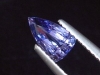 Tanzanite 1,00 Ct. trillion cut - fine blueviolet