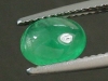 Emerald - 1,28 Ct. - fine green - oval cabochon (838d)