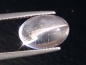 Preview: Skapolite cat's eye 5,94 Ct. colorless oval cabochon Tanzania