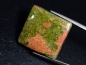 Preview: Unakite 42,22 Ct. rectangular cabochon 25 x 23,5 mm