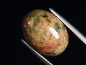 Preview: Unakite 9,65 Ct. oval cabochon 16 x 12 mm