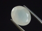 Preview: Facettierter Mondstein 3,71 Ct. Oval 12 x 10 mm