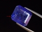 Preview: Tansanit 6,82 Ct. feinste Spitzenfarbe 10,5 x 9 mm Oktagon B-Qualität
