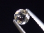 Preview: Sanidine 0,24 Ct. round faceted - Volkesfeld, Eifel, Germany