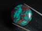 Preview: Shattuckite 37,19 Ct. round cabochon - Bisbee, Arizona, USA