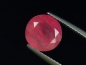 Preview: Rhodochrosite 3,89 Ct. faceted cut - Minas Capiniatas, Argentina