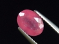 Preview: Rhodochrosit 2,14 Ct. Oval facettiert - Minas Capiniatas, Argentinien
