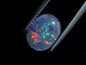 Preview: Opal / Edelopal 10 x 8 mm Oval Cabochon Triplette - Australien