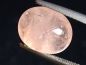 Preview: Morganite 5,48 Ct. oval cabochon 12 x 10 mm Brazil