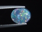 Preview: Opal 10 x 8 mm oval cabochon triplet - Australia