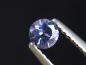 Preview: Blue purple Spinel 0,26 Ct. round Sri Lanka