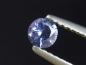 Preview: Blue purple Spinel 0,26 Ct. round Sri Lanka