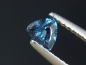 Preview: Kobaltspinell 0,35 Ct. feines Blau Trillant 4,5 x 4 mm Sri Lanka