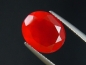 Preview: Carnelian 3,75 Ct. glowing orangered oval India