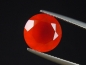 Preview: Karneol 3,24 Ct. leuchtendes orangerot 10 mm Rund Indien