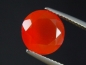 Preview: Karneol 3,04 Ct. leuchtendes orangerot 10 mm Rund Indien