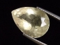 Preview: Wüstenglas 5,47 Ct. facettierter Tropfen - selten