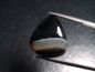 Preview: Achat 18,65 Ct. gebändert - Tropfen Cabochon Brasilien