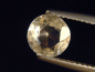 Preview: Aragonit 0,96 Ct. Rund facettiert - Horschenz, Tschechien
