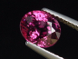 Preview: Rhodolit Granat 2,02 Ct. feines Rotviolett 8 x 6,5 mm Oval