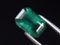 Preview: Indigolith / blauer Turmalin 2,86 Ct. Oktagon 10 x 7 mm Brasilien