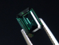 Preview: Indigolith / blauer Turmalin 1,41 Ct. Oktagon 7,5 x 5,5 mm Brasilien