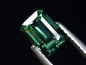 Preview: Indigolith / blauer Turmalin 1,14 Ct. Oktagon 7 x 5 mm Brasilien
