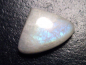 Preview: Regenbogenmondstein 21,95 Ct. Tropfen Cabochon 24 x 17 mm