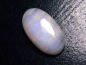 Preview: Regenbogenmondstein 18,44 Ct. Oval Cabochon 24 x 13 mm
