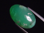 Preview: Chrysoprase 6,41 Ct. oval cabochon Brazil