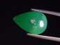 Preview: Chrysoprase 5,20 Ct. pear cabochon Brazil