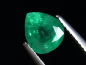 Preview: Smaragd 1,54 Ct. feines Grün 7,5 x 6,5 mm Tropfen Kolumbien