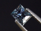 Preview: Saphir stahlblau 0,52 Ct. Naturfarbe Baguette Tansania