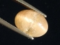 Preview: Turmalin Katzenauge 5,51 Ct. - seltene Farbe - Oval Cabochon