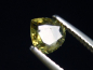 Preview: Demantoid Granat 0,90 Ct. Tropfen - Namibia B-Qualität