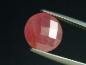 Preview: Rhodonit 4,46 Ct. Rund facettiert - Minas Gerais, Brasilien