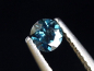 Preview: Blauer Spinell 0,38 Ct. Rund 4,5 mm Tansania