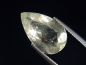 Preview: Desert Glass 4,14 Ct. faceted pear - rare