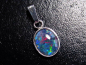 Preview: Opal pendant 10 x 8 mm oval cabochon triplet - Australia