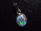 Preview: Opal pendant 10 x 8 mm oval cabochon triplet - Australia