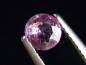 Preview: Rosa Topas 0,40 Ct. seltene Naturfarbe - Rund Brasilien