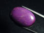 Preview: Sugilit 21,71 Ct. Oval Cabochon - Wessels mine, Kuruman, Südafrika